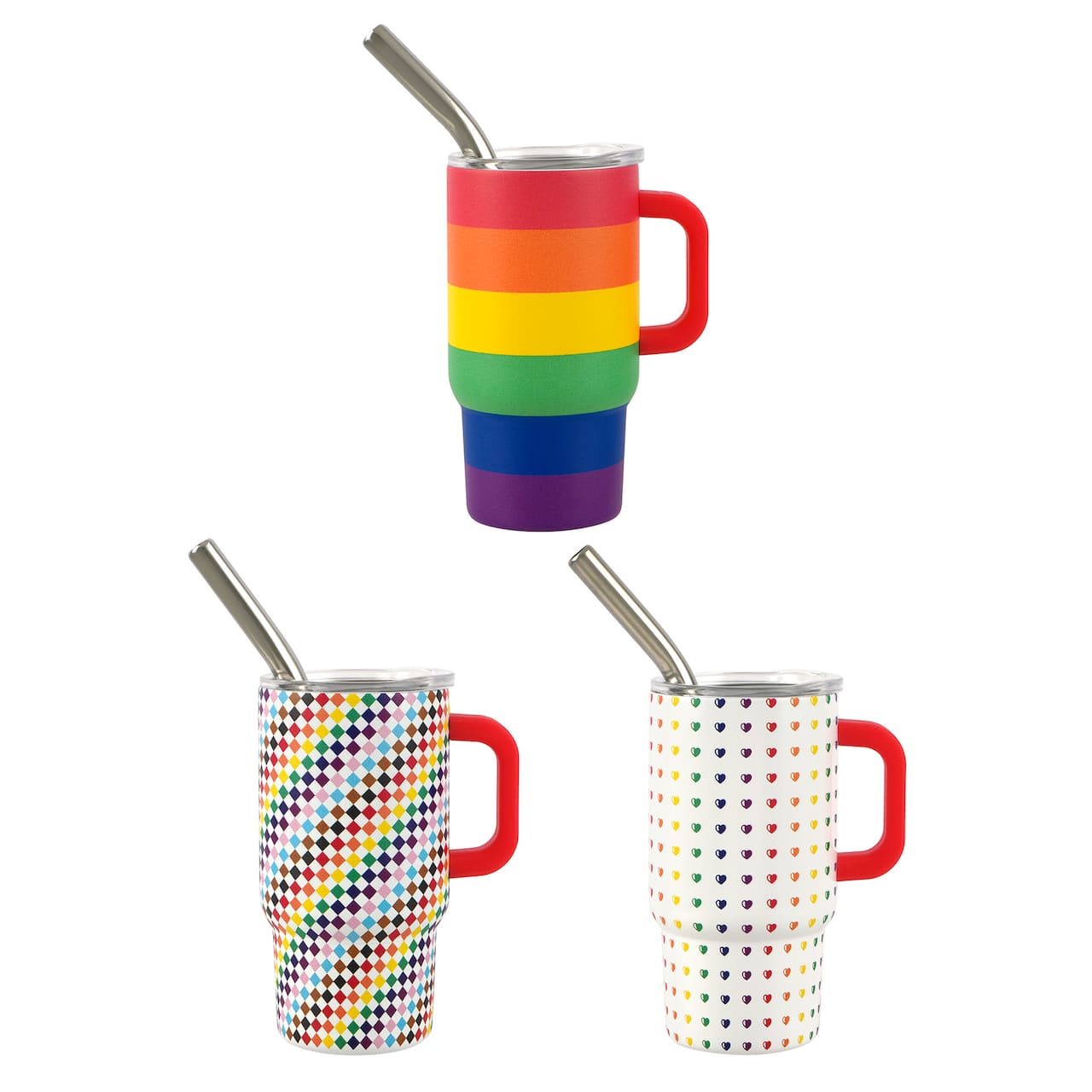 Assorted 4oz. Pride Mini Stainless Steel Insulated Tumbler, 1pc. by Celebrate It™